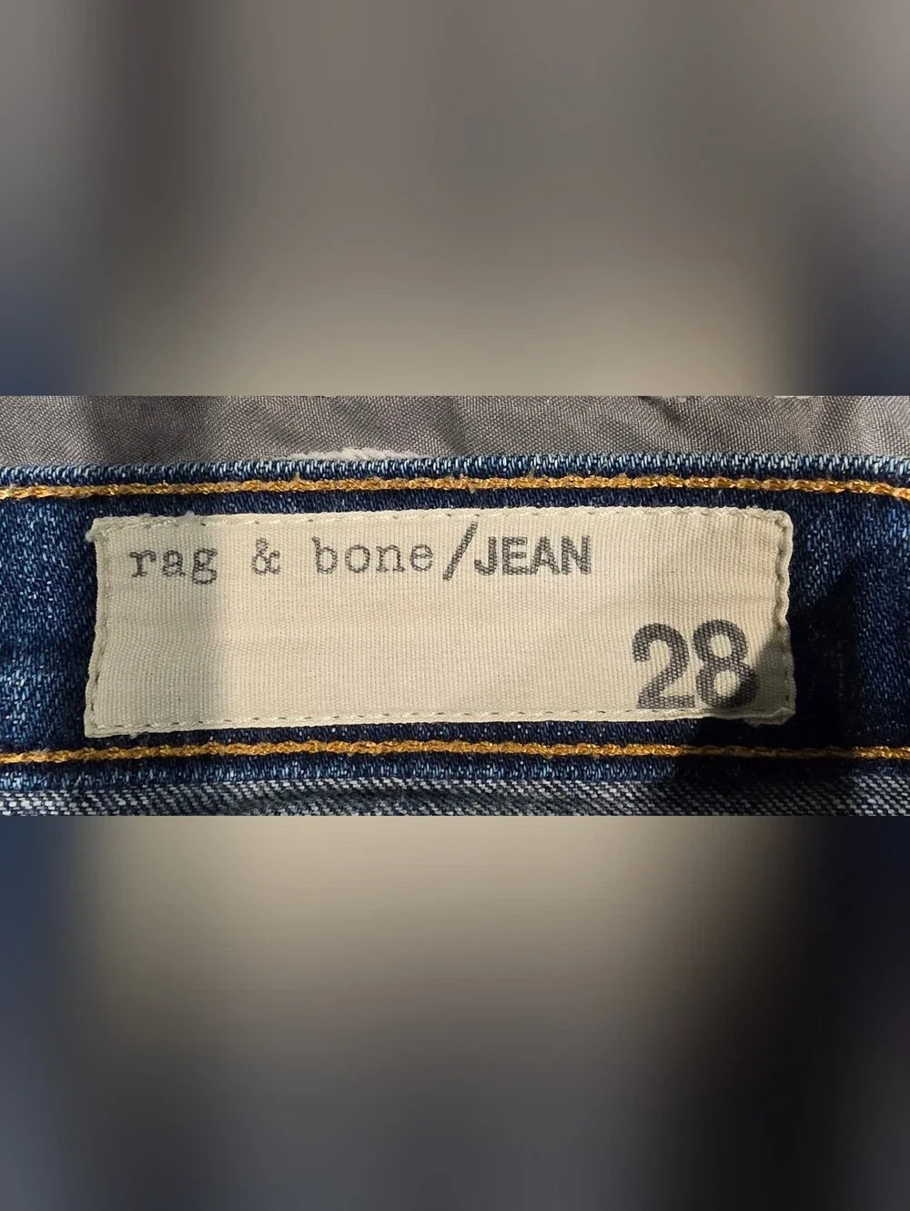Rag & Bone The Dre Low Rise Slouchy Slim Fit Jeans Size 28 - Picture 6 of 8
